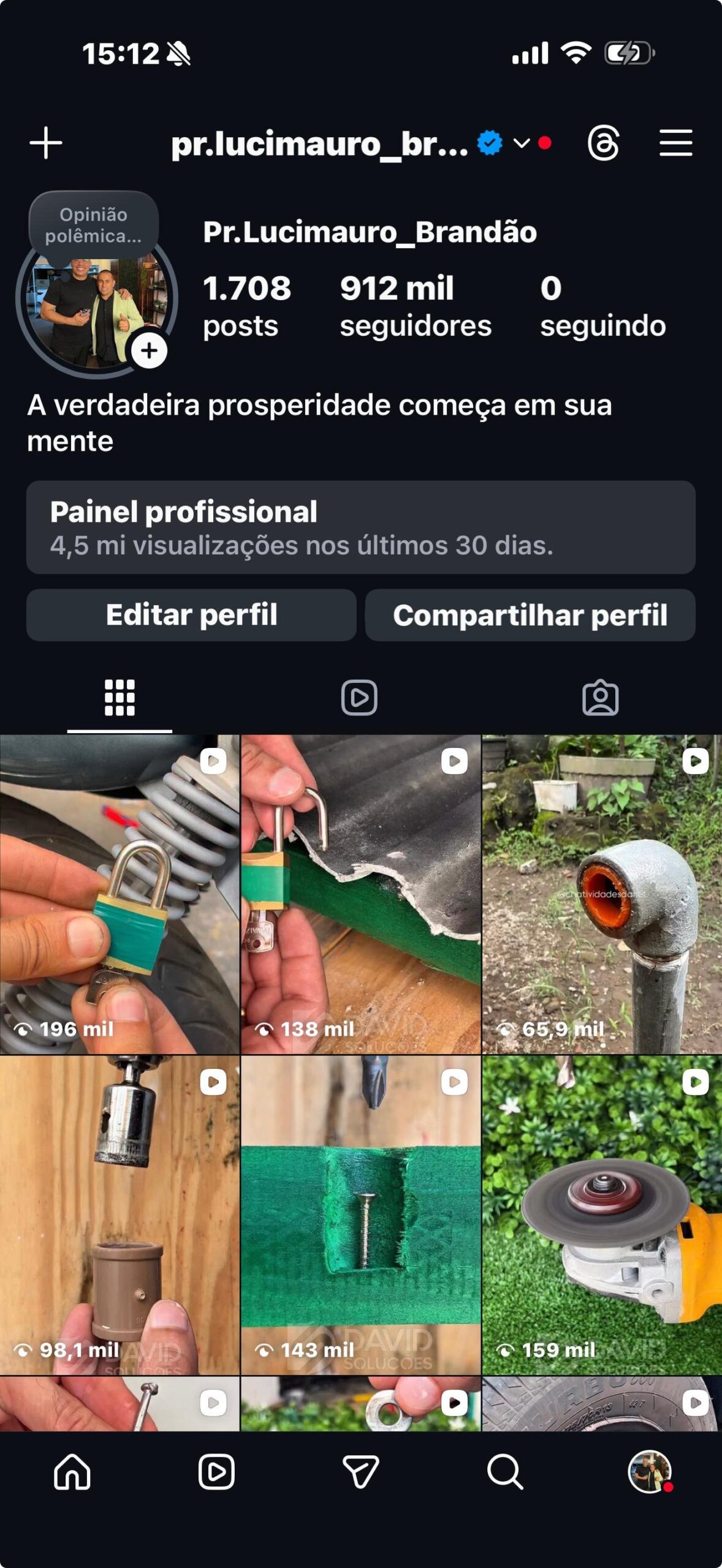 Instagram de 900k de Dicas 2 Instagram de 900k de Dicas