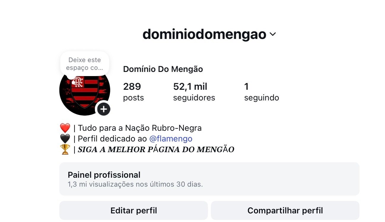 Perfil de Futebol a Venda 1 Perfil de Futebol a Venda