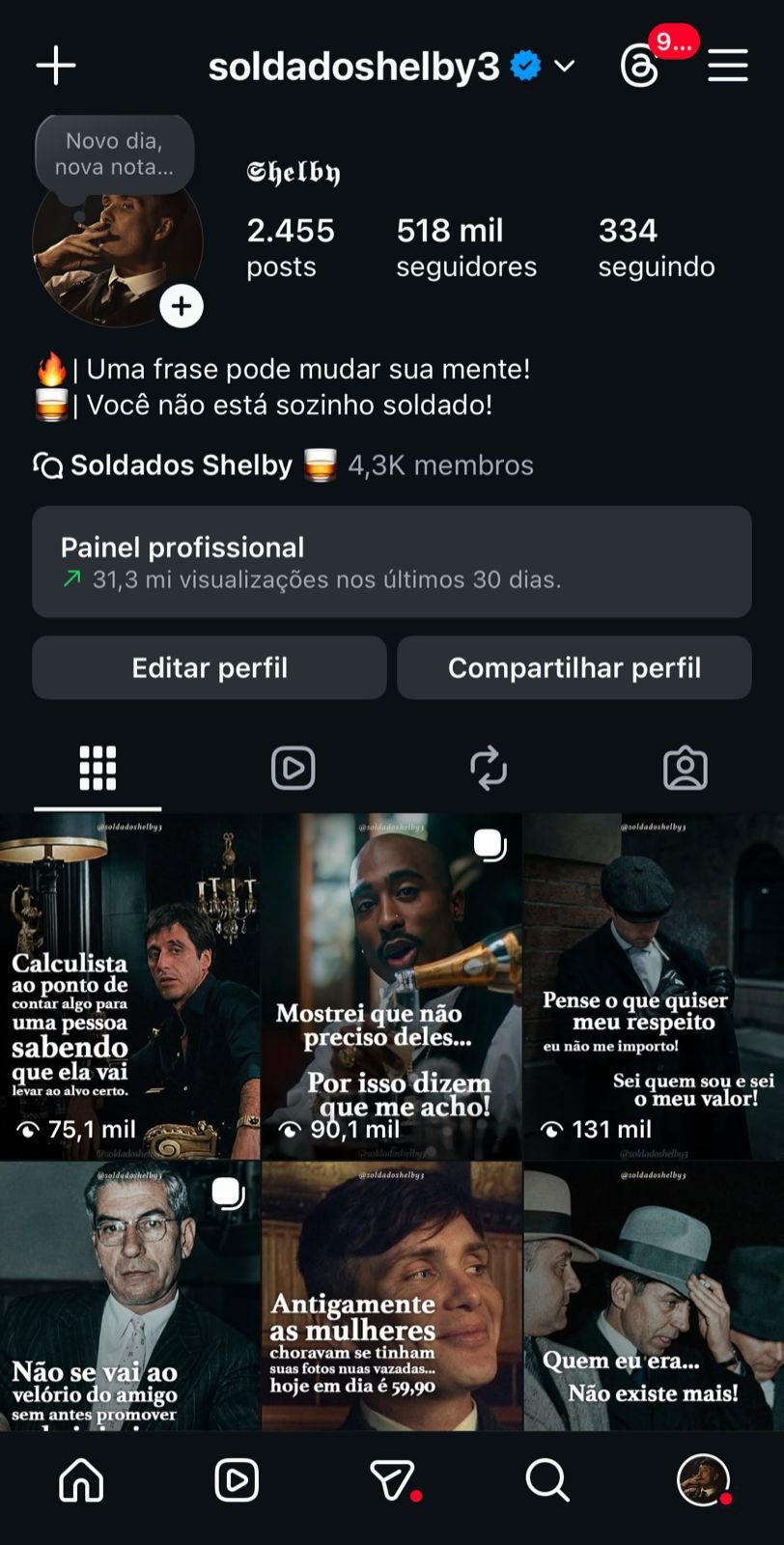 Instagram de Motivação 1 Instagram de Motivação