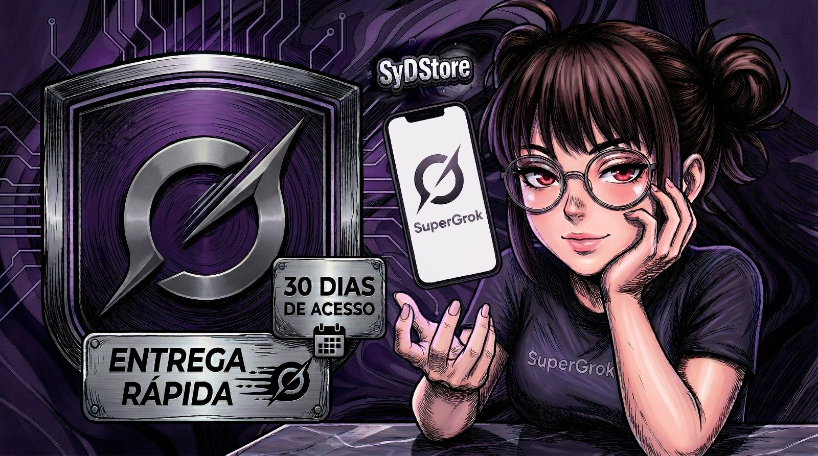 Supergrok AI - 30 Dias de Acesso 1 Supergrok AI - 30 Dias de Acesso