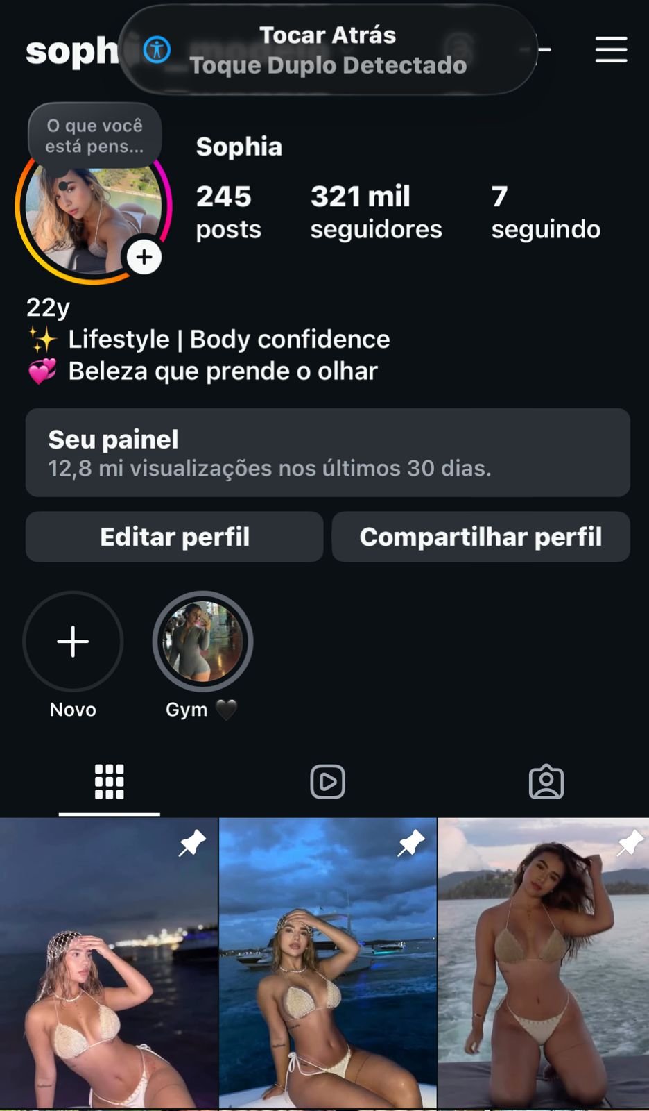 Conta do Instagram de 300k Nicho Hot 1 Conta do Instagram de 300k Nicho Hot