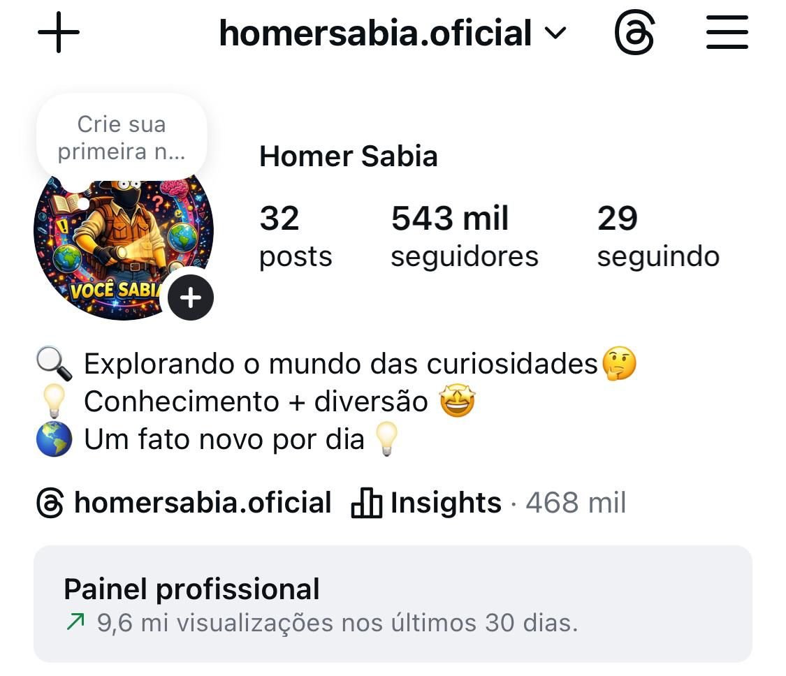 Perfil de Curiosidades a venda 2 Perfil de Curiosidades a venda