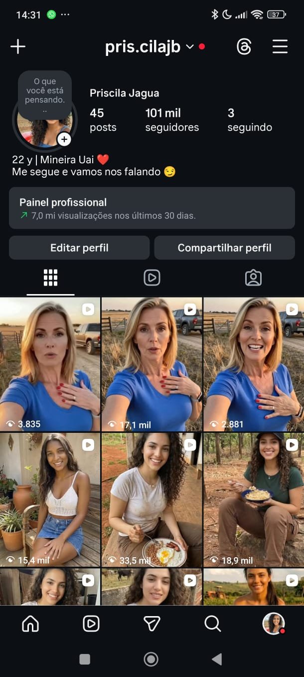 Instagram de Musas a venda 1 Instagram de Musas a venda