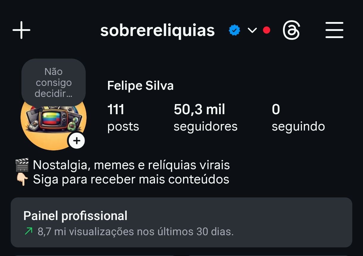 Perfil de Memes de Antigos a Venda 2 Perfil de Memes de Antigos a Venda