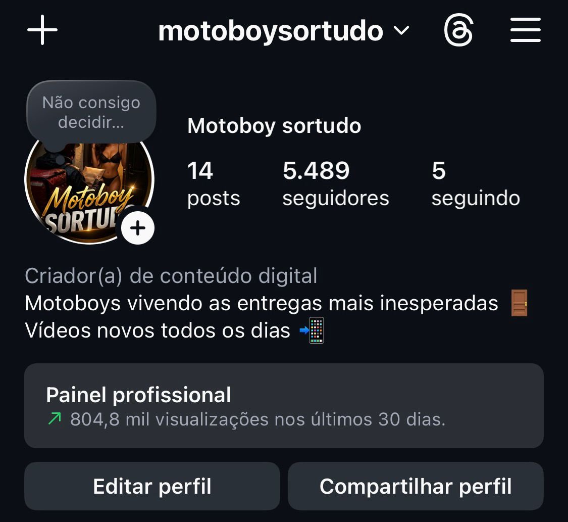 Instagram Nicho de motoboy 2 Instagram Nicho de motoboy