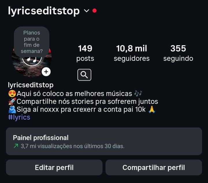 Perfil de Música