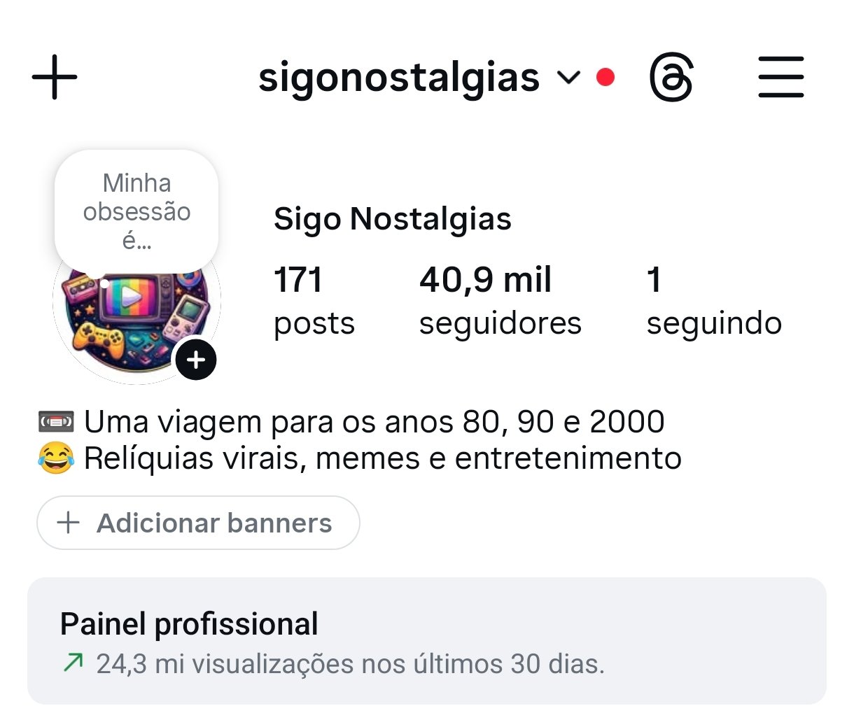 Instagram de Nicho de Nostalgia 1 Instagram de Nicho de Nostalgia