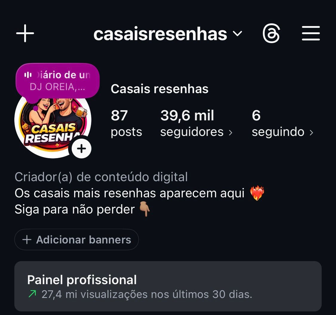 Instagram de Casais - Muito Engajado