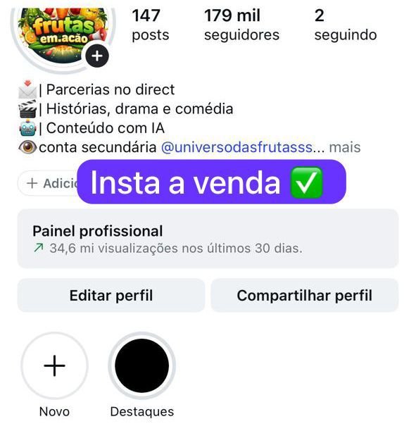 Conta do Instagram de Comédia