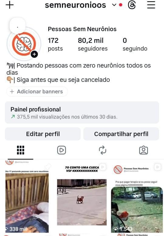 Instagram de Humor e Memes 1 Instagram de Humor e Memes