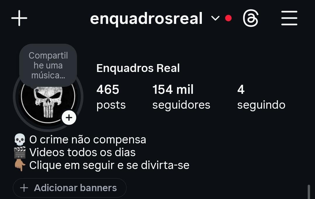 Instagram de Enquadros Políciais 2 Instagram de Enquadros Políciais