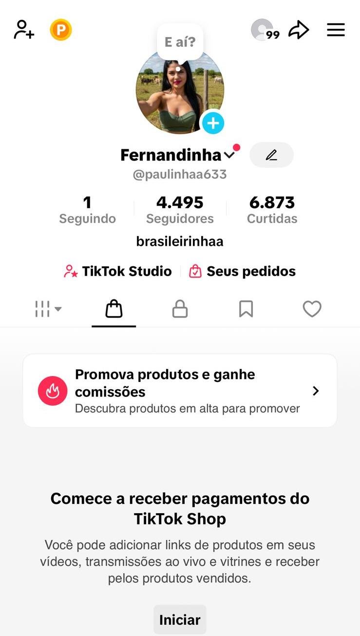 Tiktok com Shop Ativo e Doc Disponível Para Alterar 2 Tiktok com Shop Ativo e Doc Disponível Para Alterar