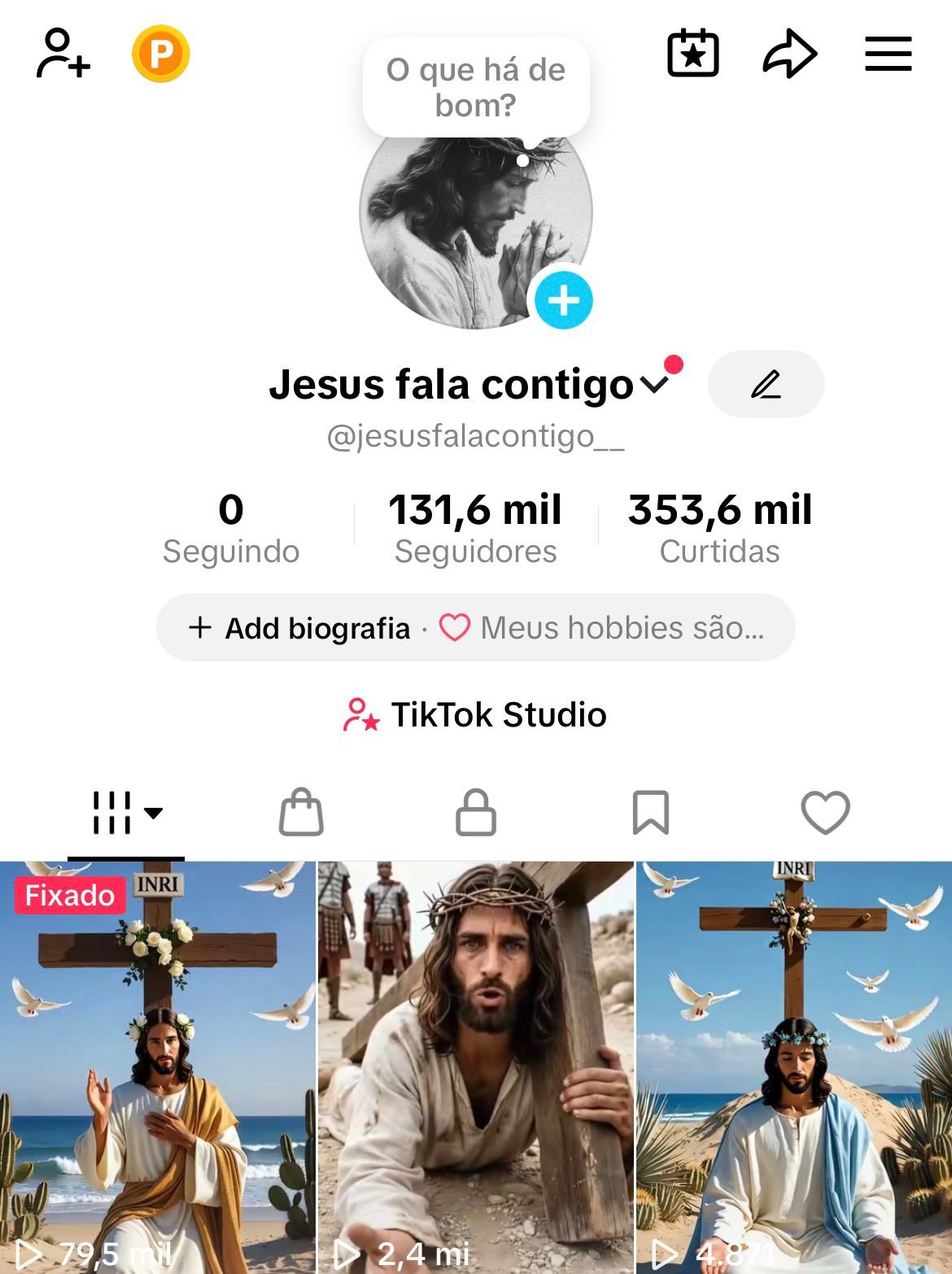 Tiktok De nicho Cristão com Shop Ativo e Monetizado Rendendo Bem 2 Tiktok De nicho Cristão com Shop Ativo e Monetizado Rendendo Bem