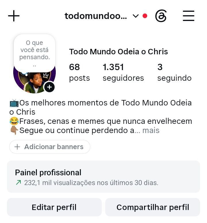 Perfil de Cortes da Serie Todo Mundo odeia o Cris 2 Perfil de Cortes da Serie Todo Mundo odeia o Cris