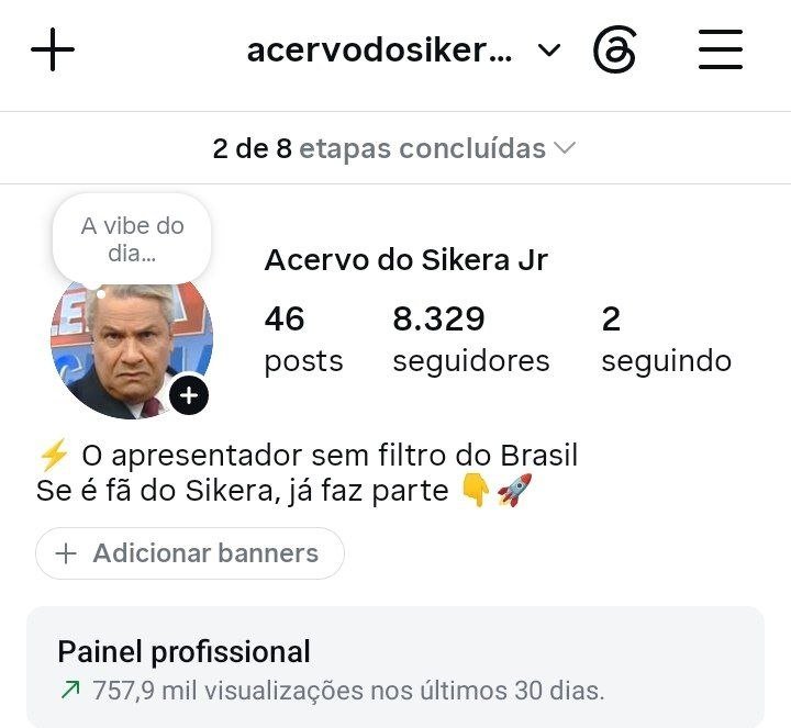 Perfil de Acervo do Sikeira jr 1 Perfil de Acervo do Sikeira jr