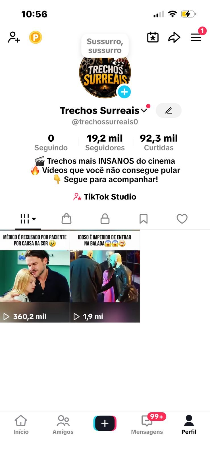 Tiktok a venda 1 Tiktok a venda