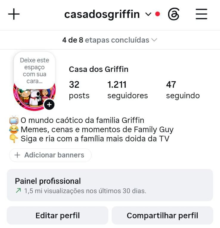 Perfil do Casal Griffin