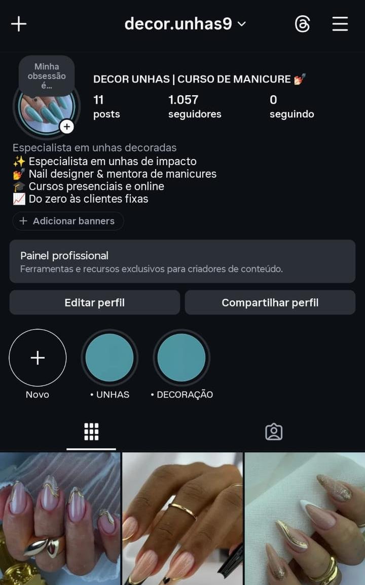 Instagram de Unhas a Venda 2 Instagram de Unhas a Venda