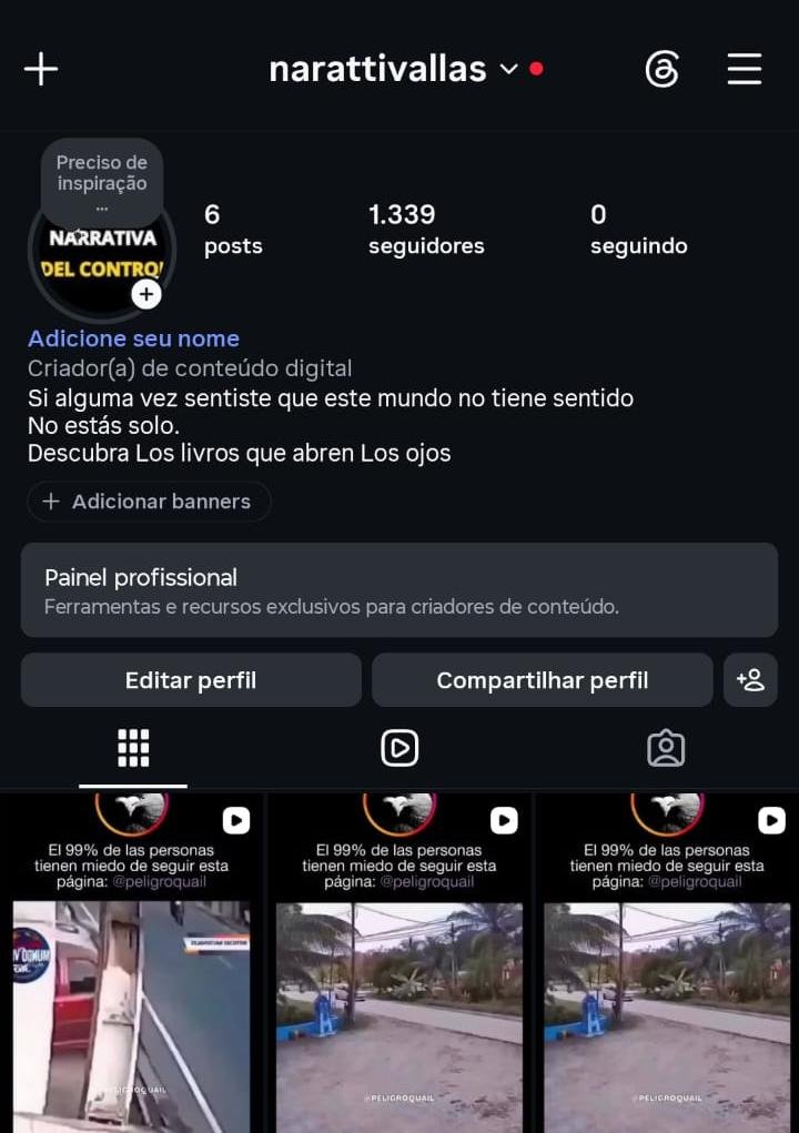 Instagram de Mistérios Reais 2 Instagram de Mistérios Reais
