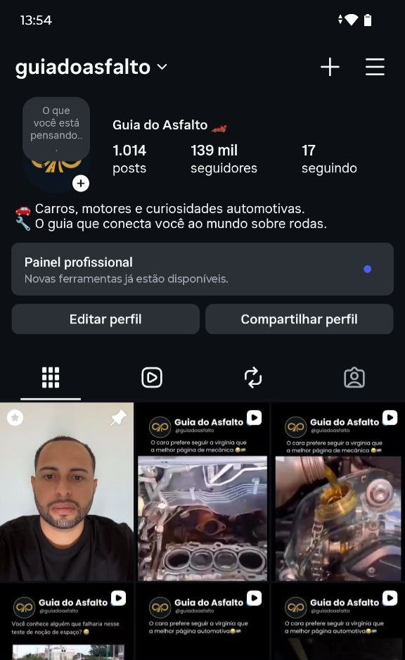 Instagram de Carros a Venda