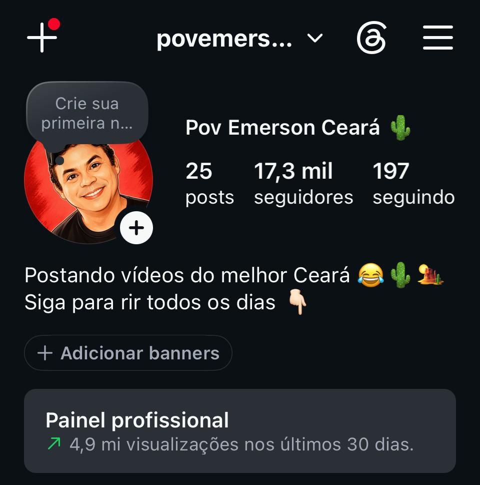 Instagram de Fã Club Do Emerson Ceará 1 Instagram de Fã Club Do Emerson Ceará