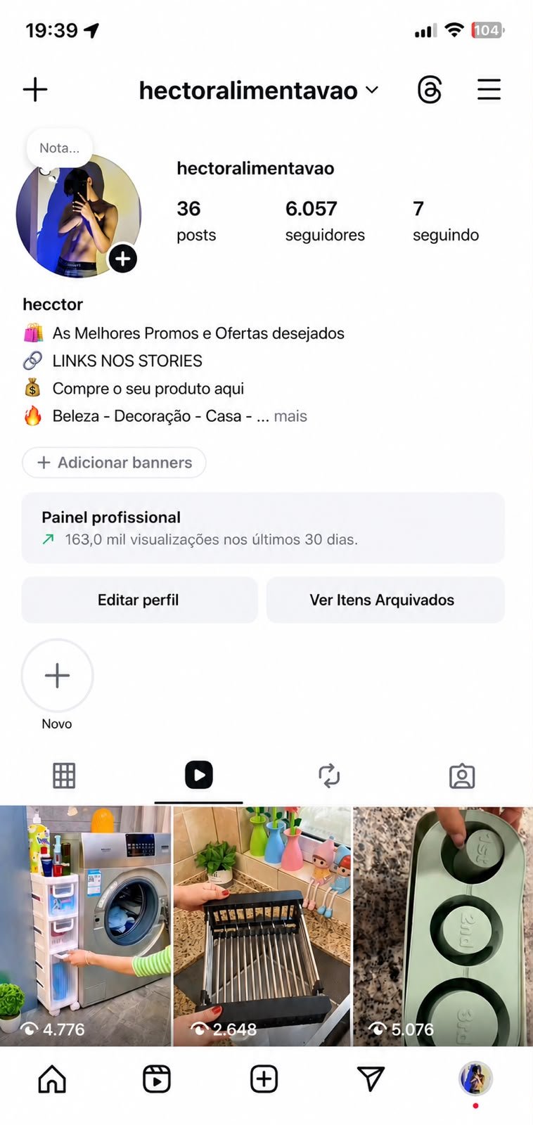 Perfil de Achadinhos
