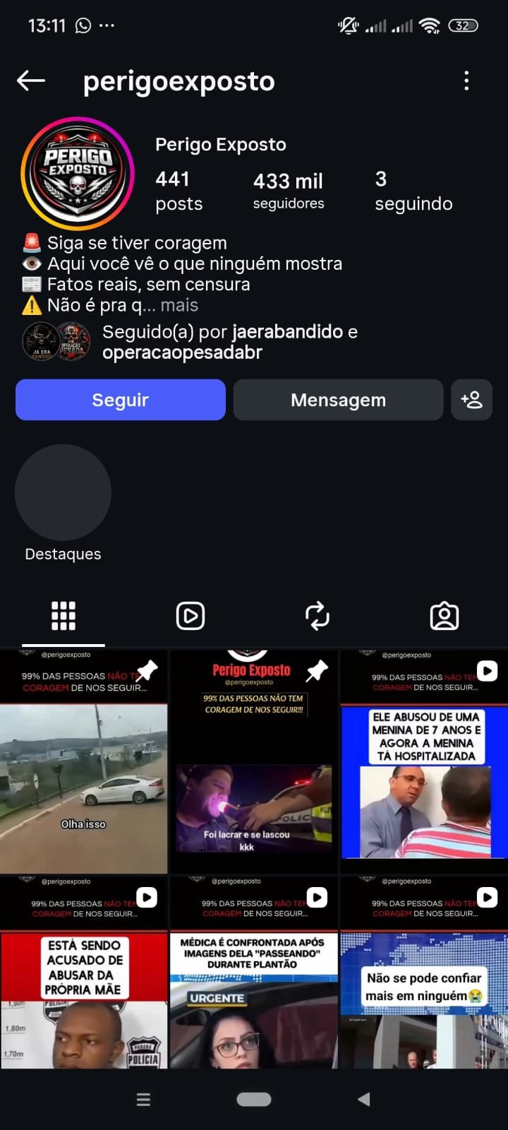 Instagram de Nicho Sensivel a venda 2 Instagram de Nicho Sensivel a venda