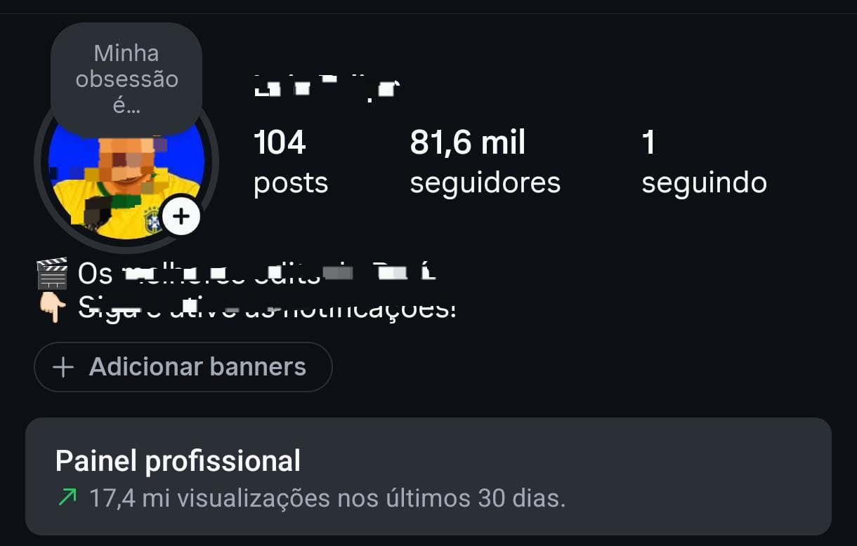 Instagram de FC a venda 2 Instagram de FC a venda