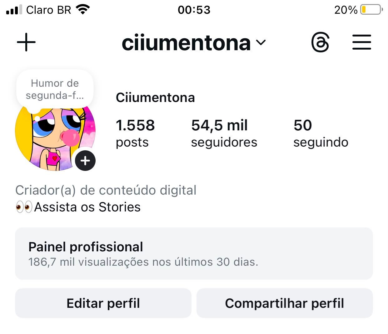 Perfil de Frases Femininas a Venda