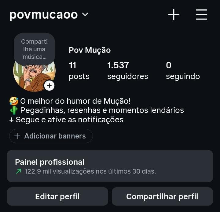 Instagram de FC do Mução